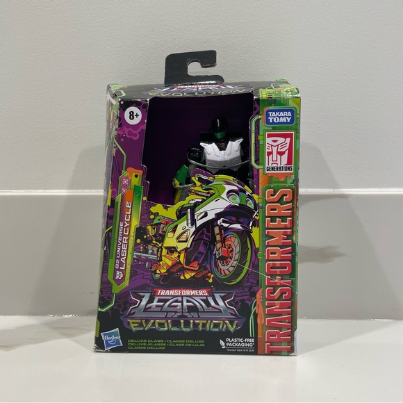 NEW Transformers Legacy Evolution G2 Universe Laser Cycle Action Figure - Picture 1 of 2
